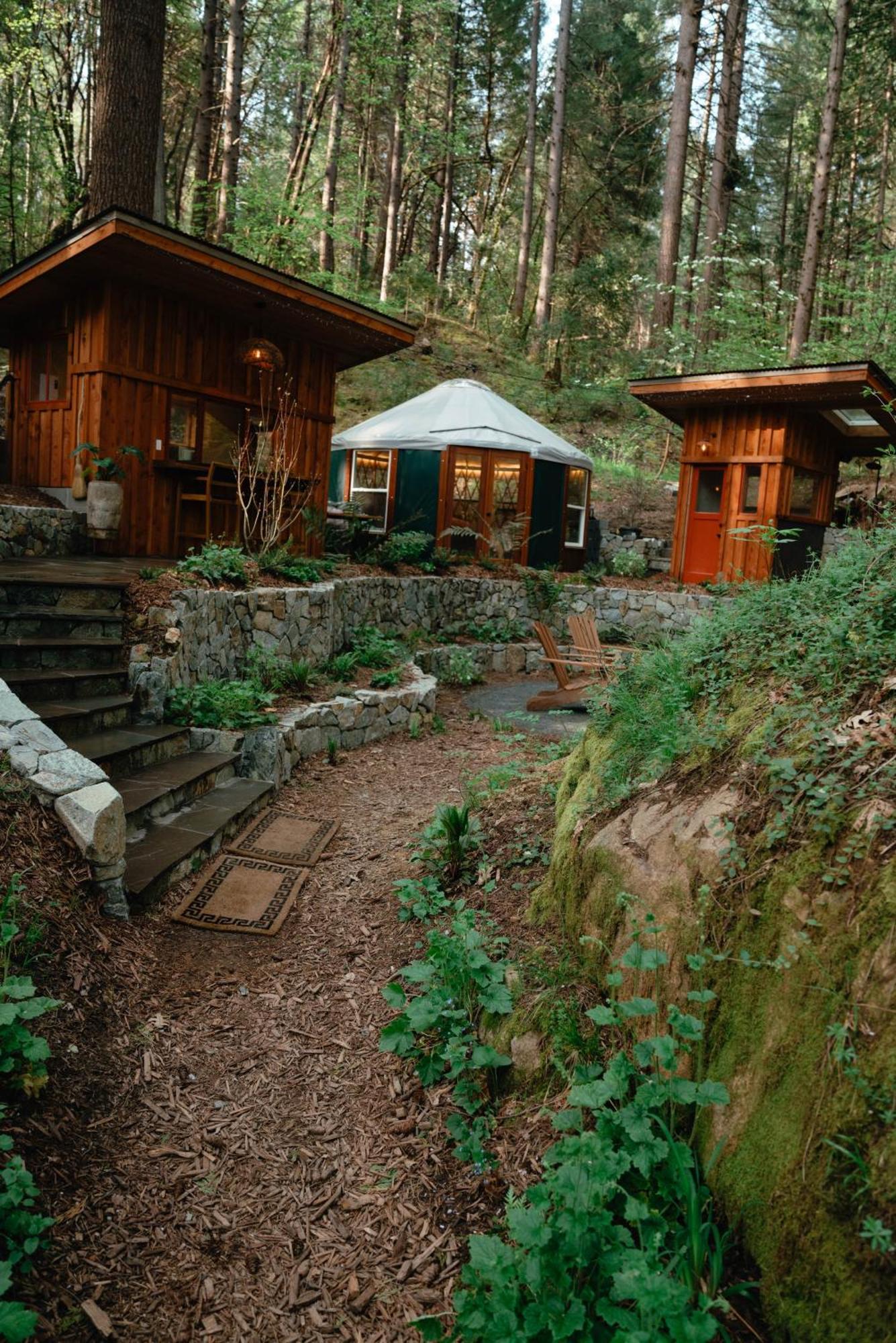 Magical Yurt In The Woods - 2 Miles From Town Hotell Nevada City Exteriör bild