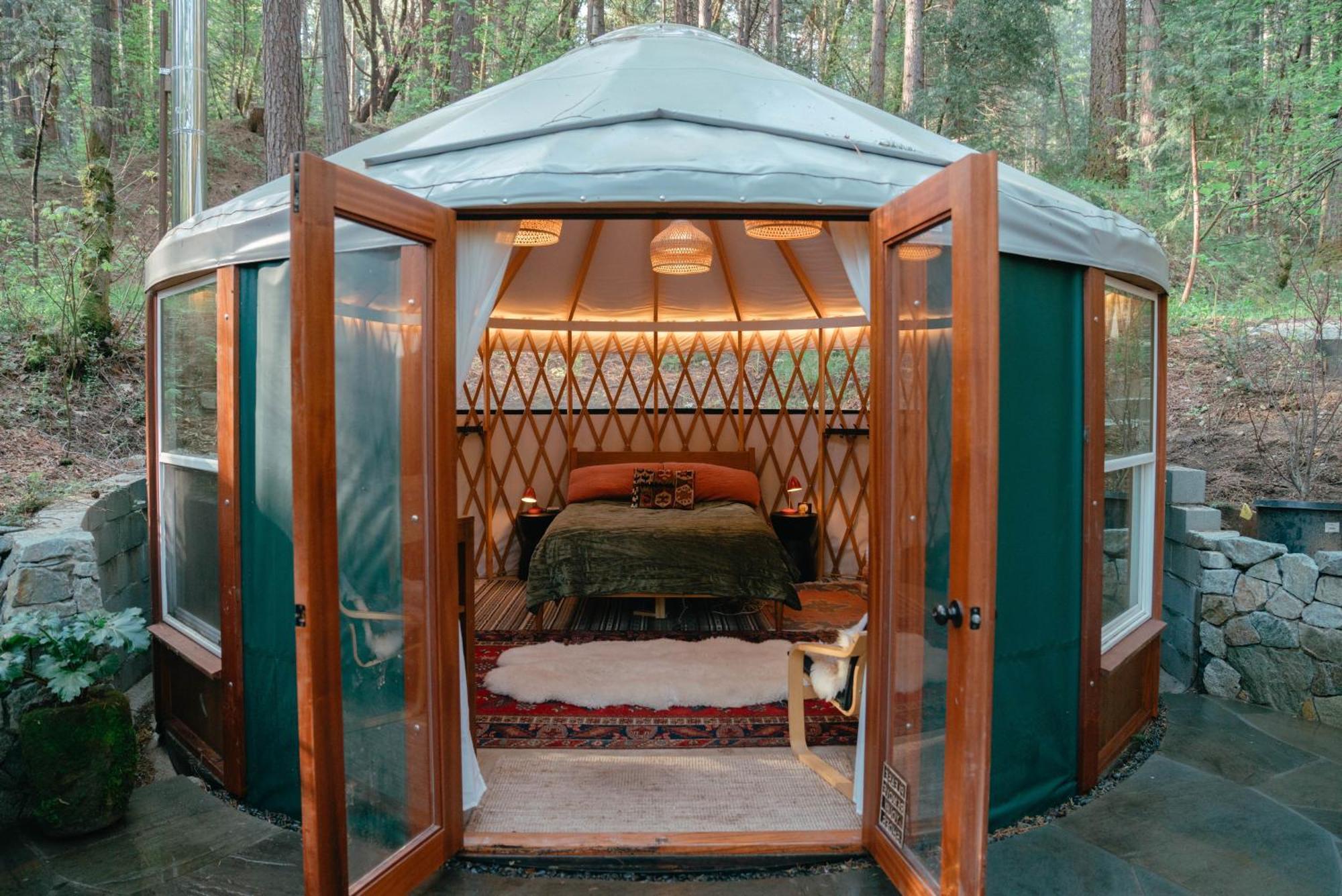 Magical Yurt In The Woods - 2 Miles From Town Hotell Nevada City Exteriör bild