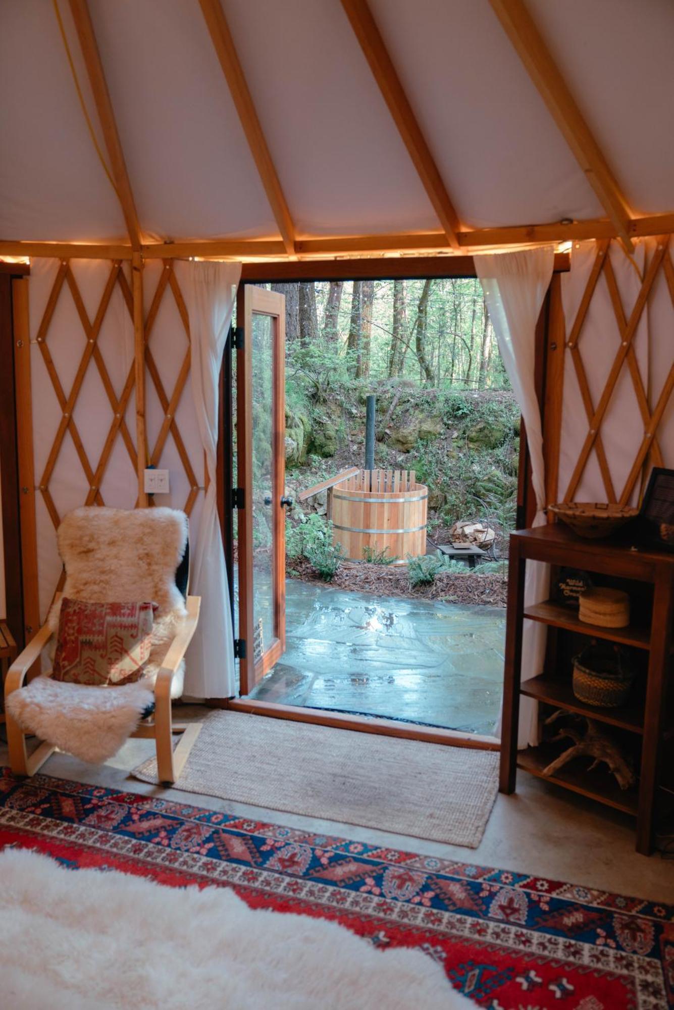 Magical Yurt In The Woods - 2 Miles From Town Hotell Nevada City Exteriör bild
